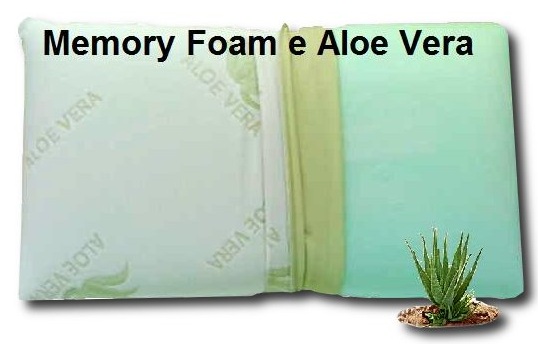 Guanciale memory Aloe Vera – Centro Materassi di Roberto Fornaro
